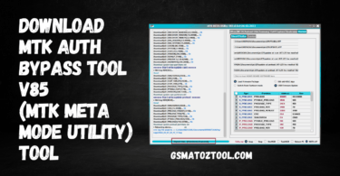 Mtk auth bypass tool v85 (mtk meta mode utility) download