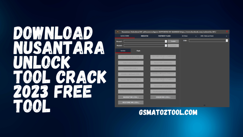 Download Nusantara Unlock Tool Crack Latest Free Tool
