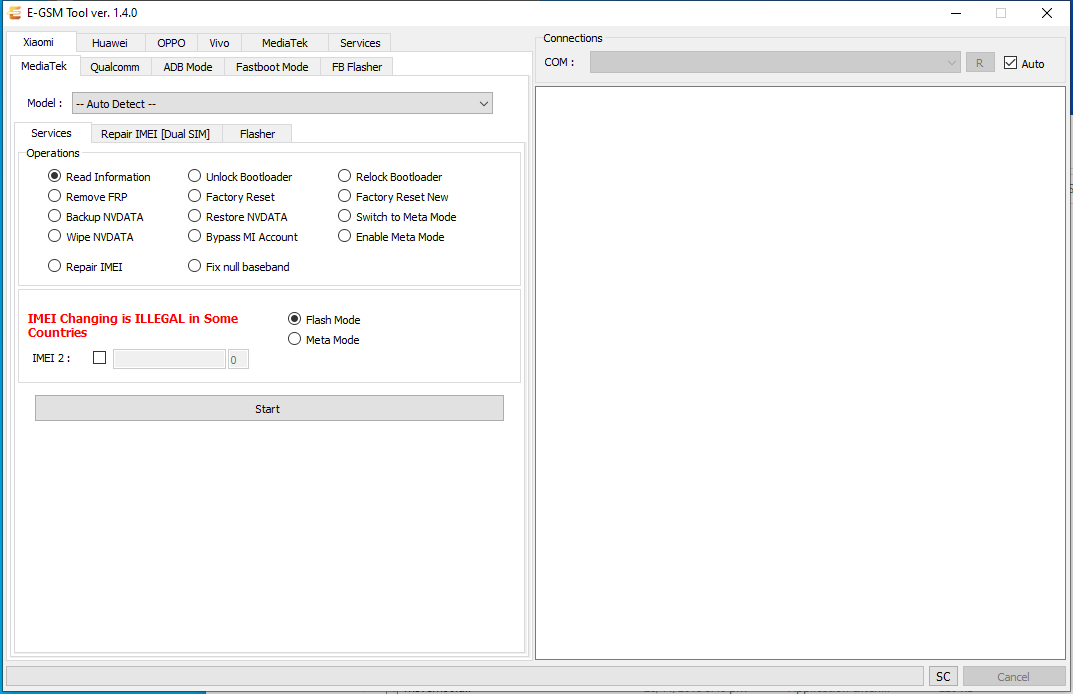 E gsm tool v1. 4. 0