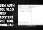 Egsm auth tool v1. 0. 5 (self register) free tool download