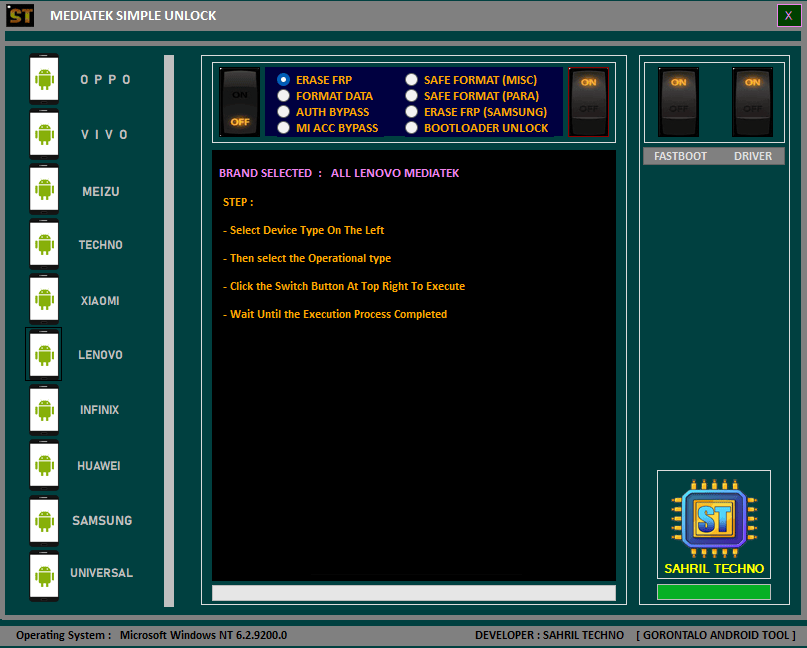 Mediatek simple unlock tool version 2. 0 Mediatek simple unlock tool version 2. 0