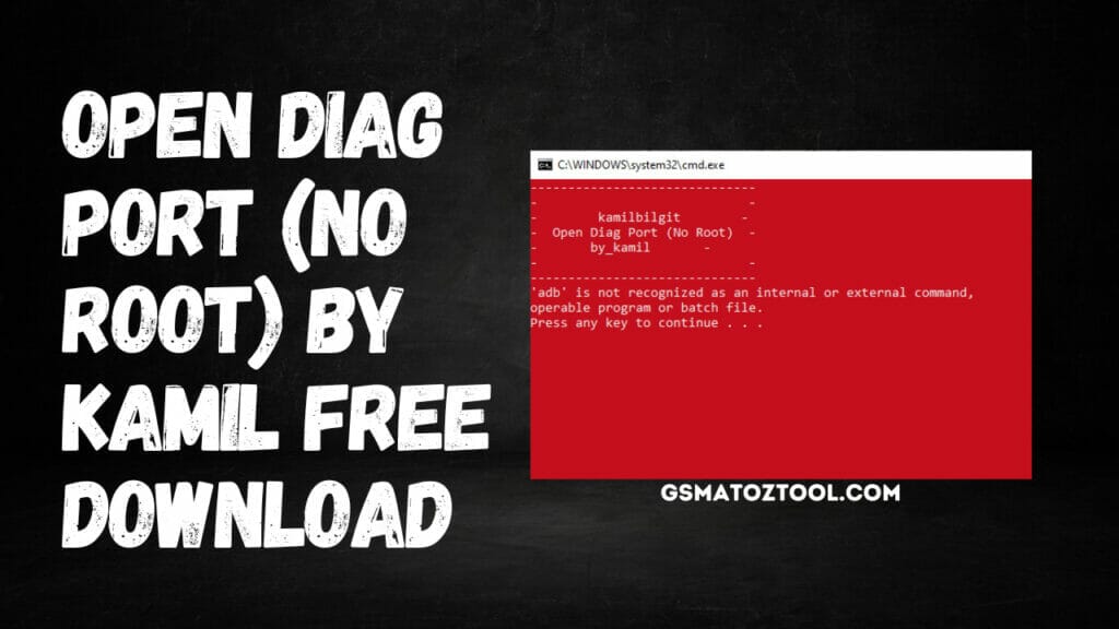 Open diag port (no root) by kamil free download