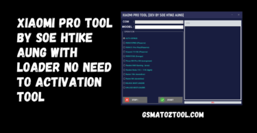 Xiaomi pro tool by soe htike aung with loader no need to activation tool