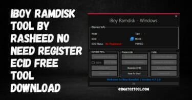 Iboy ramdisk tool by rasheed no need register ecid free tool download