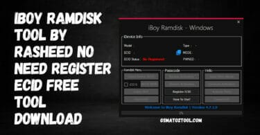 Iboy ramdisk tool by rasheed no need register ecid free tool download