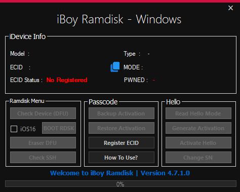 iBoy Ramdisk - wINDOWS