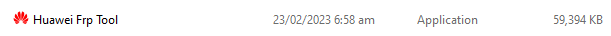 Huawei frp tool