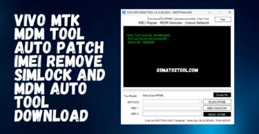 Vivo mtk mdm tool auto patch imei remove simlock and mdm auto tool download