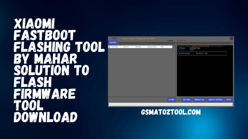 Xiaomi Fastboot Flashing Tool By Mahar Solution to Flash Firmware Tool Download