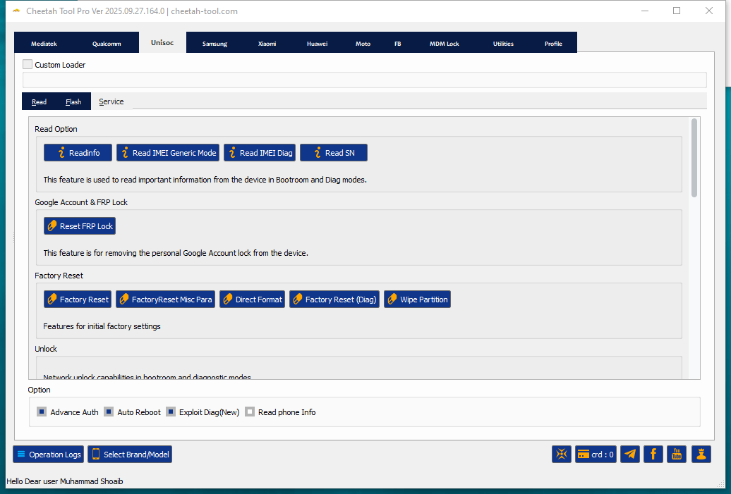 Cheetah tool fix your phone in one click 10 Cheetah tool pro download for android frp bypass flashing and imei repair