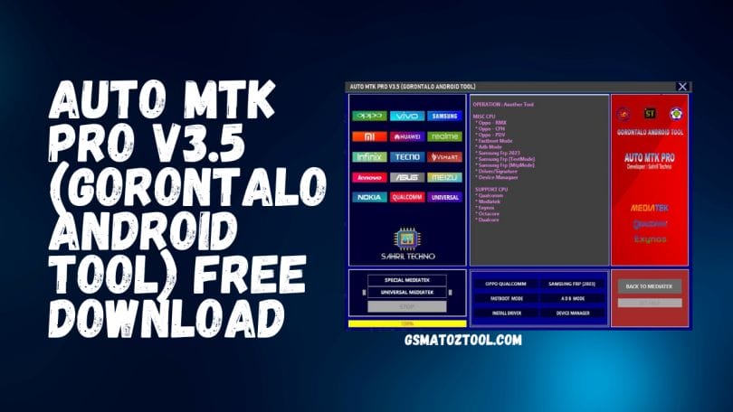 Auto MTK PRO v3.5 (Gorontalo Android Tool) Free Download