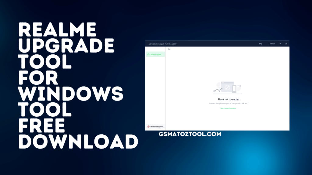 Realme upgrade tool for windows tool free download