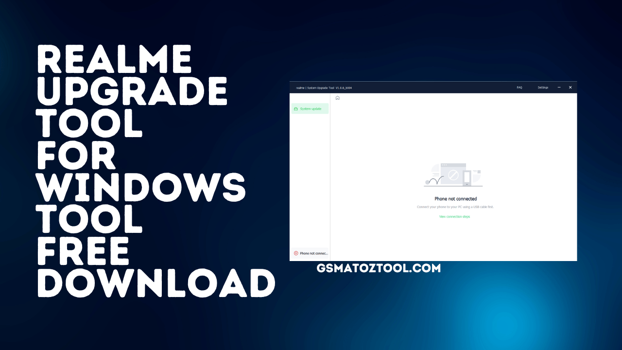 Realme upgrade tool for windows tool free download