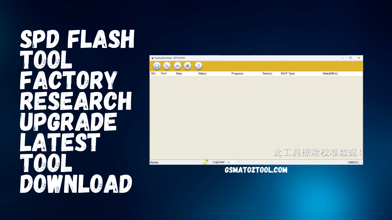 Spd flash tool factory research upgrade latest tool download