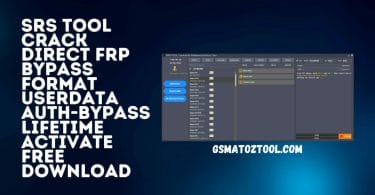 SRS Tool 1.0 Erase FRP IMEI Repair Unlock Tool Download