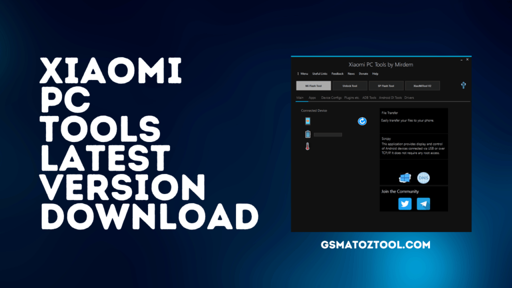 Xiaomi pc tools latest version download
