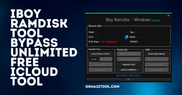 iBoy Ramdisk Tool v5.5.0.0 Bypass Unlimited Free iCloud Tool
