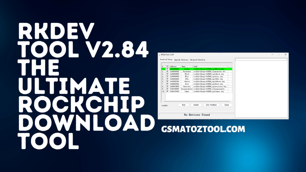 Rkdev tool v2. 84 the ultimate rockchip download tool