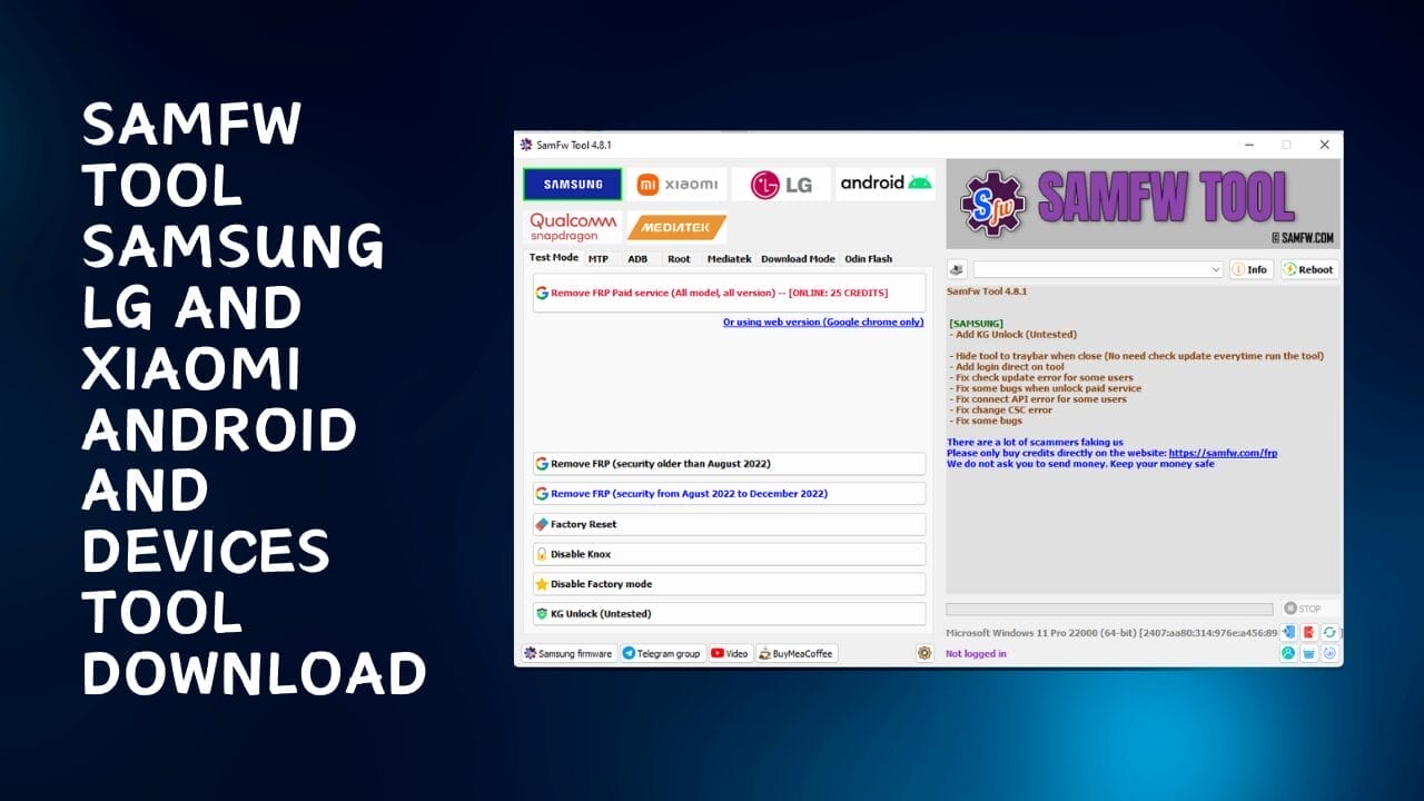 Samfw tool samsung lg and xiaomi android and devices tool download Samfw tool samsung lg and xiaomi android and devices tool download