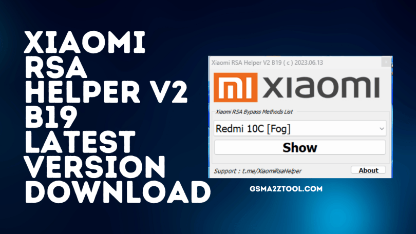 Xiaomi RSA Helper V2 B19 Latest Version Download