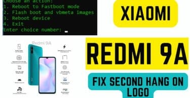 Xiaomi redmi 9a (dandelion) hang on logo after repair imei fix tool