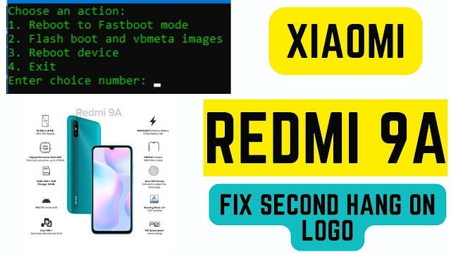Xiaomi redmi 9a (dandelion) hang on logo after repair imei fix tool Xiaomi redmi 9a (dandelion) hang on logo after repair imei fix tool
