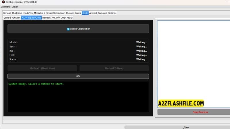 Griffin unlocker tool 2026. 03. 06 latest versions free download 14 Apple service tab in griffin unlocker for icloud bypass and mdm removal on ios 12-15 devices.