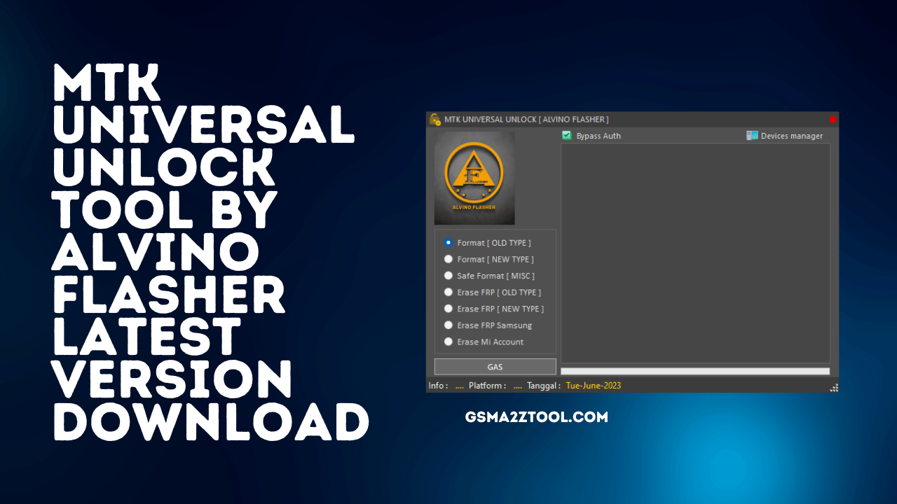 Mtk universal unlock tool by alvino flasher latest version download