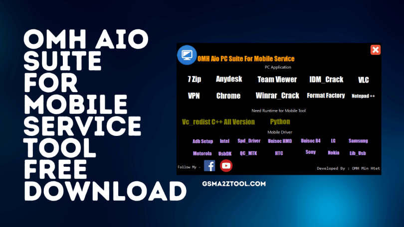 OMH AIO Suite for Mobile Service Tool Free Download