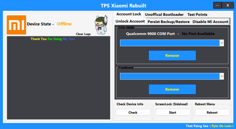 tps xiaomi rebuilt free download