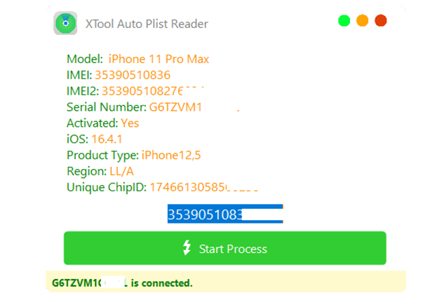 XTool Auto Plist Reader Download