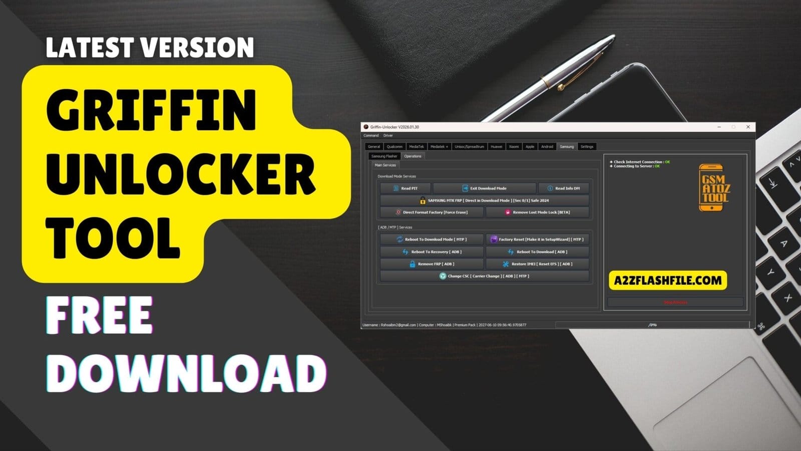 Griffin unlocker tool 2026. 03. 06 latest versions free download 1 Griffin unlocker tool latest version free download featured banner.