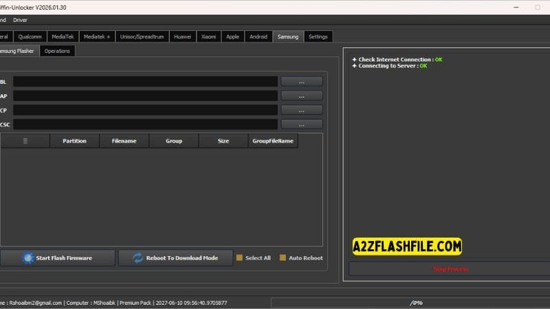 Griffin unlocker tool 2026. 03. 06 latest versions free download 18 Samsung dedicated flasher in griffin unlocker for bl ap cp and csc firmware files.