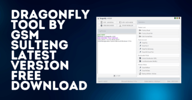 Dragonfly tool v1. 0. 1 by gsm sulteng latest version free download