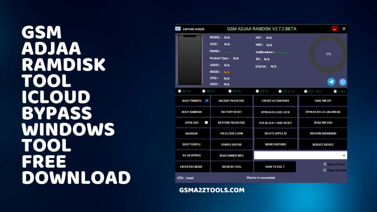 Gsm adjaa ramdisk tool icloud bypass windows tool download