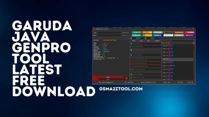 Garuda Java GenPro Tool Latest Free Download