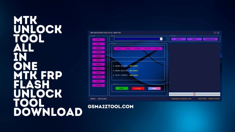 MTK UNLOCKTOOL All in One MTK FRP Flash Unlock Tool Download
