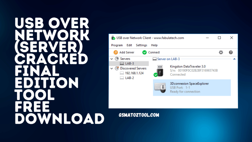 USB over Network (Server) Cracked Final Edition Tool Download