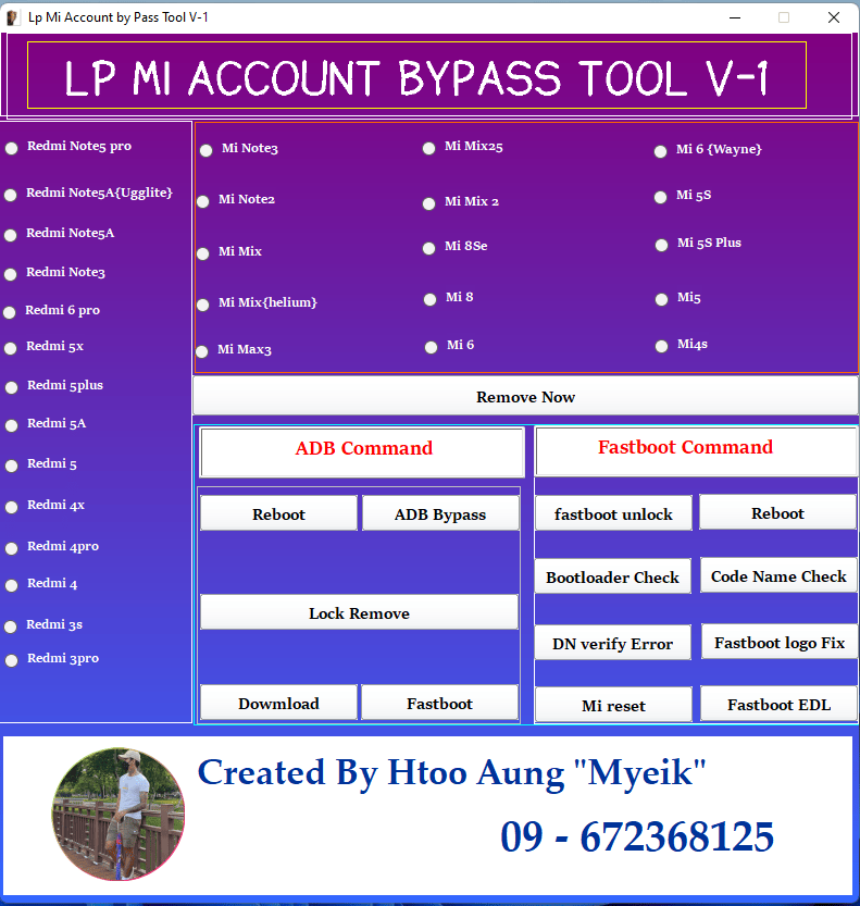 Download LP Mi Account Bypass Tool