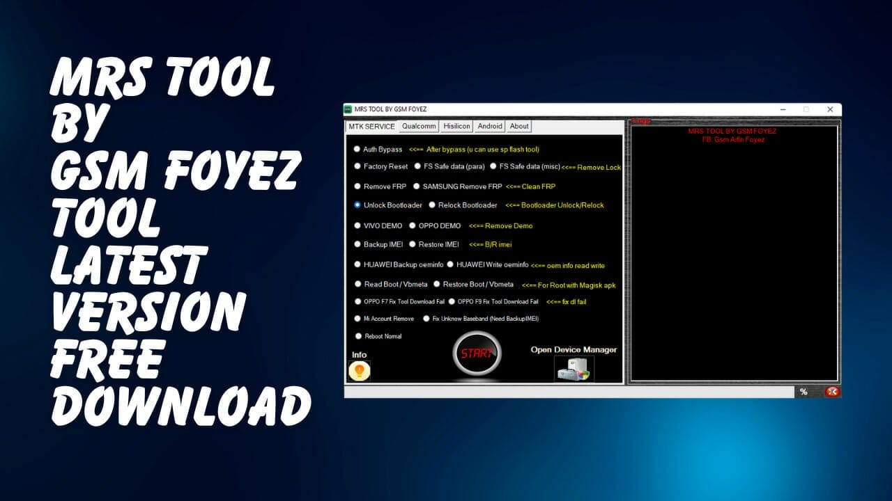 Mrs tool by gsm foyez tool latest version free download Mrs tool by gsm foyez tool latest version free download