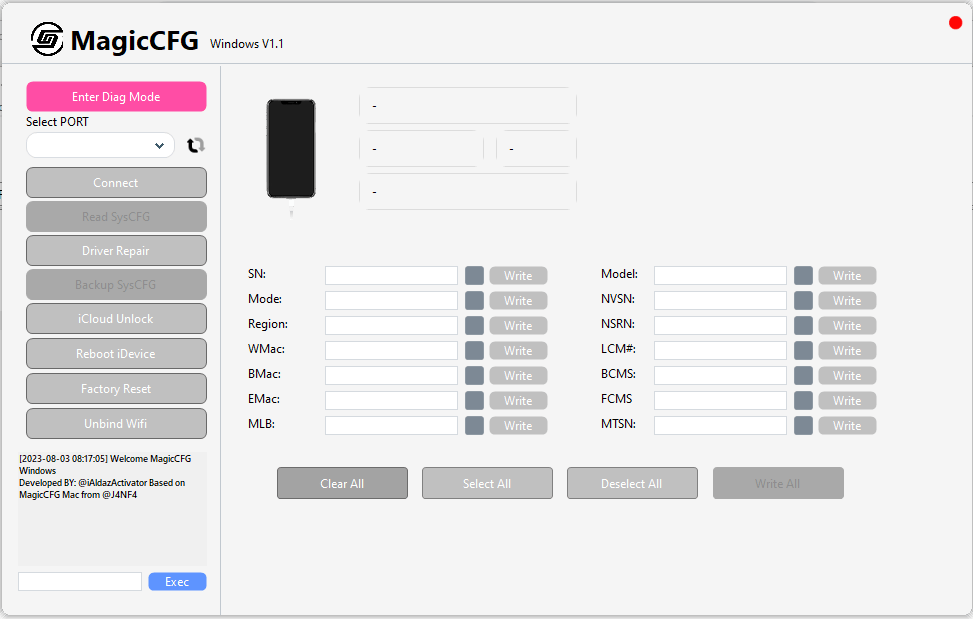 Magiccfg windows tool Magiccfg windows tool