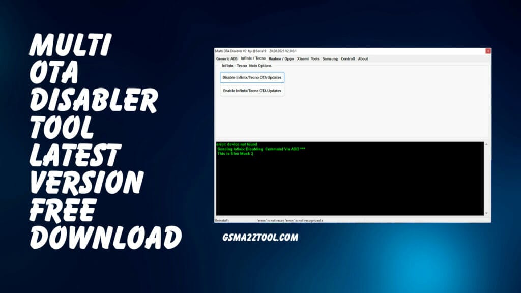 Multi ota disabler tool v2 latest version download