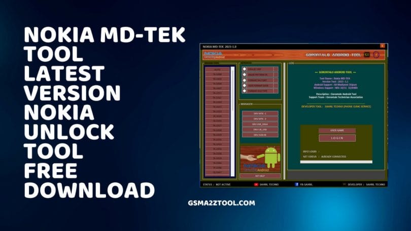 NOKIA MD-TEK Tool Latest Version Nokia Unlock Tool Download