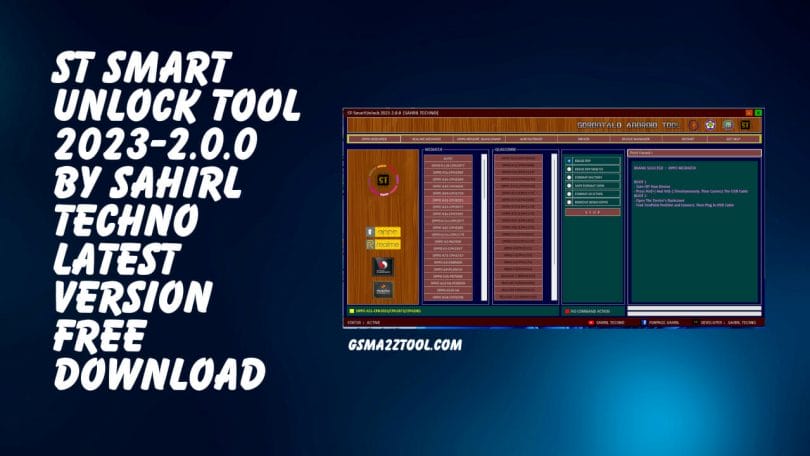 ST Smart Unlock Tool 2023-2.0.0 By Sahirl Techno Latest Version Download