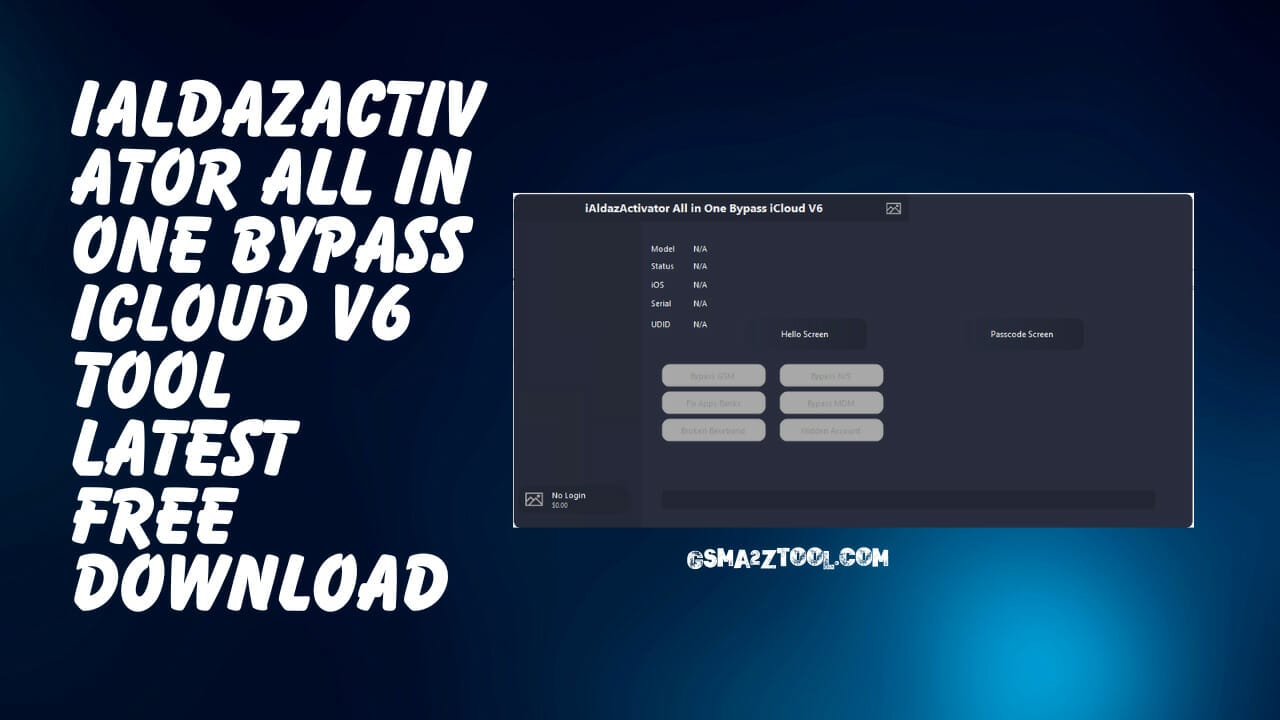 Ialdaz activator v6 free download | windows tool | icloud bypass tool Ialdaz activator v6 free download | windows tool | icloud bypass tool