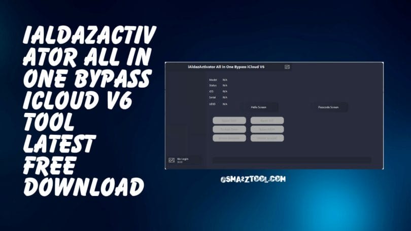 iAldaz Activator V6 Free Download | Windows Tool | iCloud Bypass Tool