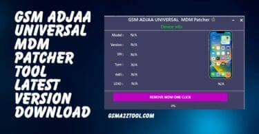 Gsm adjaa universal mdm patcher tool latest version download