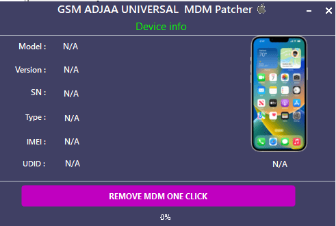 GSM ADJAA Universal MDM Patcher GSM ADJAA Universal MDM Patcher