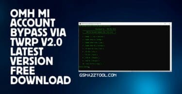 Omh mi account bypass via twrp v2. 0 latest version download