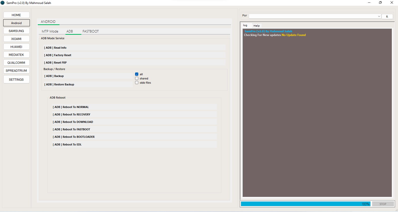 Sampro v2. 0 tool by mahmoud salah